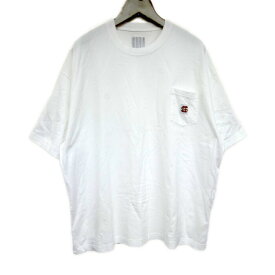 SEE SEE×S.F.C SEESEE SFC シーシー 国内正規 NEW BASIC POCKET TEE ポケットTシャツ ロゴ WHITE ホワイト 白 XL【中古】