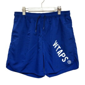 WTAPS ダブルタップス 国内正規 26SS SPSS2501 SHORTS NYLON TWILL ナイロンショーツ イージーショーツ 261TQDT-PTM06 BLUE ブルー 青 04 XL【中古】