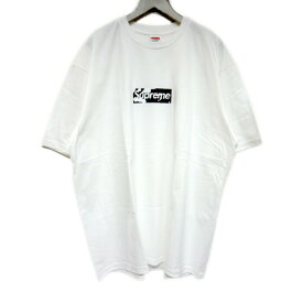 Supreme 国内正規 25SS マイアミオープン限定 Miami Open Limited Box Logo Tee ボックスロゴTシャツ カモフラボックスロゴ 迷彩 White ホワイト 白 XXL 2XL【中古】