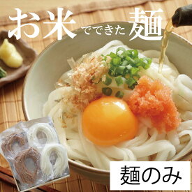 The北海道ファームの米粉麺　米粉 うどん 乾麺 お米の麺 ライスヌードル フォー 米粉めん 玄米 白米 ダイエット