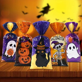【ポイント3倍】ハロウィン 小物 ギフトバッグ プレゼント袋 5種セット ハロウィン バッグ かぼちゃ キャンディバッグ お菓子入れ 子供 ギフト ハロウィンポーチ カボチャ ゴースト 猫 飾り コスプレ 小道具 お化け 魔女 小物入れ おしゃれ 可愛い イベント 幼稚園