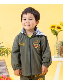 ANPANMAN KIDS COLLECTION/(K)アンパンマンフード取り外しリバーシブルジャケット ANPANMAN KIDS COLLECTION アンパンマンキッズコレクション トップス パーカー・フーディー カーキグリーン ネイビー【送料無料】[Rakuten Fashion]
