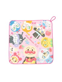 ANPANMAN KIDS COLLECTION/(K)水彩フルーツ柄ループ付きタオル ANPANMAN KIDS COLLECTION アンパンマンキッズコレクション ファッション雑貨 ハンカチ・ハンドタオル ピンク[Rakuten Fashion]