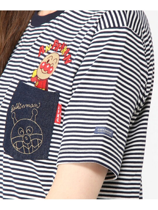 楽天市場】【SALE／30%OFF】APKC/(W)ボーダーデニムポケットTシャツ 