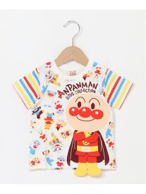 ANPANMAN KIDS COLLECTION/(K)アンパンマン足ぶらぶらTシャツ ANPANMAN KIDS COLLECTION アンパンマンキッズコレクション トップス カットソー・Tシャツ ホワイト【送料無料】[Rakuten Fashion]