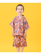 ANPANMAN KIDS COLLECTION/(K)光る!顔柄らくらく甚平 ANPANMAN KIDS COLLECTION アンパンマンキッズコレ…