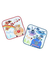 (K)ミニタオル2枚組 ANPANMAN KIDS COLLECTION アンパンマンキッズコレクション ファッション雑貨 ハンカチ・ハンドタオル[Rakuten Fashion]