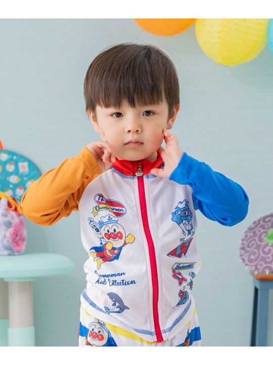 楽天市場】【SALE／30%OFF】APKC/(K)マリン柄ラッシュガード ANPANMAN
