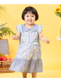 ANPANMAN KIDS COLLECTION/(K)ひょっこりアップリケワンピース ANPANMAN KIDS COLLECTION アンパンマンキッズコレクション ワンピース・ドレス ワンピース ブルー ピンク【送料無料】[Rakuten Fashion]