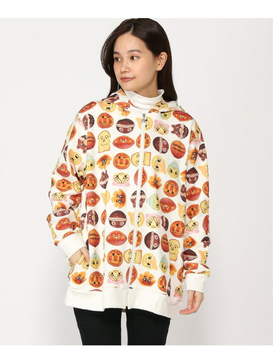 楽天市場】APKC/(W)パン総柄パーカ大人 ANPANMAN KIDS COLLECTION  