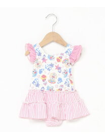 ANPANMAN KIDS COLLECTION/(K)シェル柄水着 ANPANMAN KIDS COLLECTION アンパンマンキッズコレクション 水着・スイムグッズ 水着 ピンク【送料無料】[Rakuten Fashion]