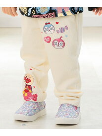 ANPANMAN KIDS COLLECTION/(K)キャンディ刺繍ニットコールパンツ ANPANMAN KIDS COLLECTION アンパンマンキッズコレクション パンツ その他のパンツ ホワイト ピンク【送料無料】[Rakuten Fashion]