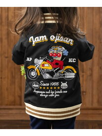 APKC/(K)ジャムおじさんバイクスカジャン ANPANMAN KIDS COLLECTION アンパンマンキッズコレクション ジャケット・アウター スタジャン・スカジャン ブラック【送料無料】[Rakuten Fashion]