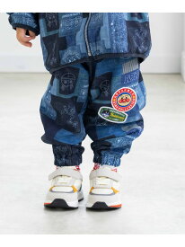 【SALE／30%OFF】APKC/(K)デニムパッチワークボトム ANPANMAN KIDS COLLECTION アンパンマンキッズコレクション パンツ ジーンズ・デニムパンツ ネイビー【RBA_E】【送料無料】[Rakuten Fashion]