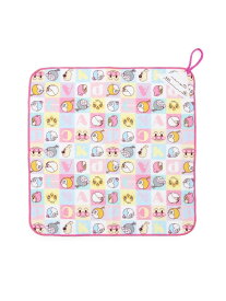 ANPANMAN KIDS COLLECTION/(K)ブロック総柄ループ付きタオル ANPANMAN KIDS COLLECTION アンパンマンキッズコレクション ファッション雑貨 ハンカチ・ハンドタオル ブルー ピンク[Rakuten Fashion]