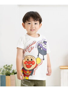 APKC/(K)Ap}΂܂vgTVc ANPANMAN KIDS COLLECTION Ap}LbYRNV gbvX Jbg\[ETVc u[ zCg[Rakuten Fashion]