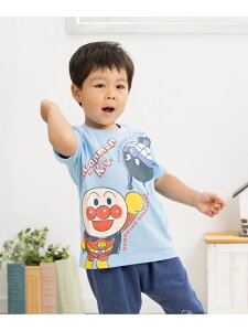 APKC/(K)Ap}΂܂vgTVc ANPANMAN KIDS COLLECTION Ap}LbYRNV gbvX Jbg\[ETVc u[ zCg[Rakuten Fashion]