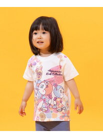 APKC/(K)みんなで浴衣和柄Tシャツ ANPANMAN KIDS COLLECTION アンパンマンキッズコレクション トップス カットソー・Tシャツ ホワイト ピンク[Rakuten Fashion]
