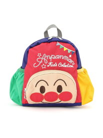 APKC/(K)カラフルリュック6L ANPANMAN KIDS COLLECTION アンパンマンキッズコレクション バッグ リュック・バックパック レッド ピンク【送料無料】[Rakuten Fashion]