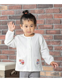 【SALE／50%OFF】APKC/(K)ポケット刺繍カーディガン ANPANMAN KIDS COLLECTION アンパンマンキッズコレクション トップス カーディガン ホワイト ネイビー【RBA_E】[Rakuten Fashion]