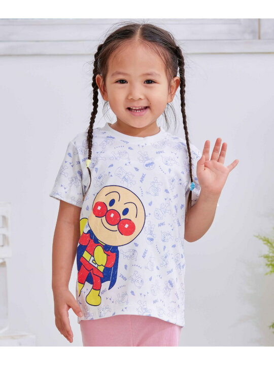 楽天市場】ANPANMAN KIDS COLLECTION/(K)ひょっこりアンパンマン総柄T 