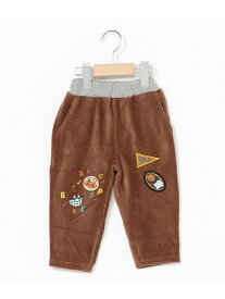 【SALE／50%OFF】APKC/(K)アンパンマンばいきんまんニットコールパンツ ANPANMAN KIDS COLLECTION アンパンマンキッズコレクション パンツ その他のパンツ ネイビー ブラウン【RBA_E】[Rakuten Fashion]