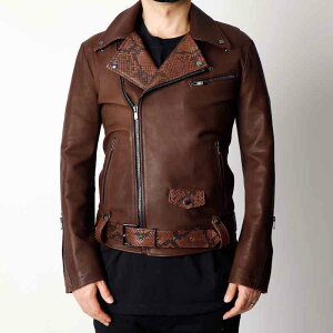 ys YUJISUGENO/210450901B/�p�C�\���`�F���W���O�_�u�����C�_�[�XJKT / D.BROWN / ���U�[�W���P�b�g