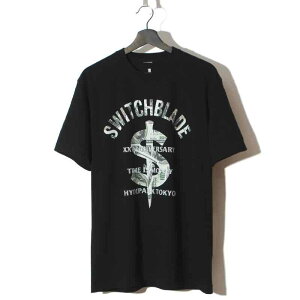SWITCHBLADE / �X�C�b�`�u���[�h/ 1101902 / HYDE x SWITCHBLADE XX ANNIVERSARY HYDEPARK TOKYO TEE / BLACK / HYDE / �n�C�h / T�V���c / �g�b�v�X