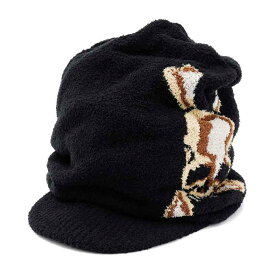 Roen /ロエン / 73024002 / SKULL KNIT CASQUETTE / BLACK / KNITCAP / GOODS / ニットキャスケット / 帽子 / スカル/髑髏