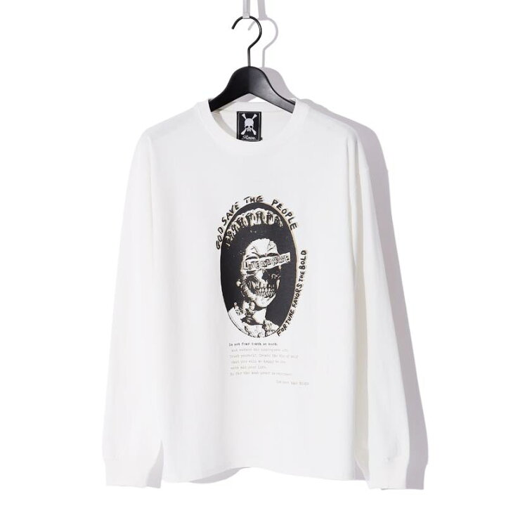 楽天市場】Roen/ロエン/53147006/GOD SAVE T/ WHITE/LONG SHIRT/ロンT 