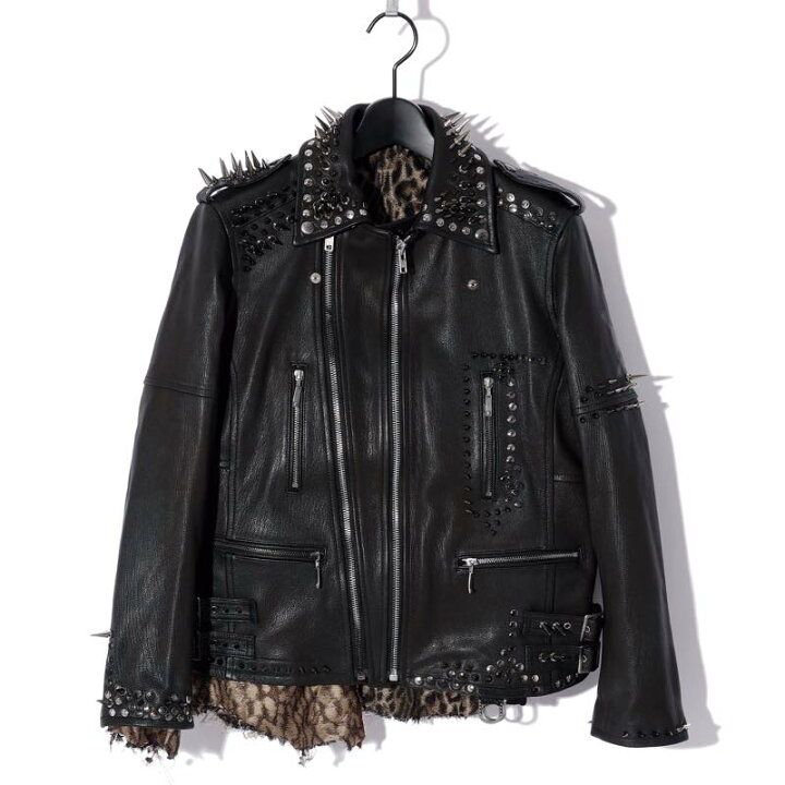 楽天市場】Roen / ロエン / 70000003 / STUDS RIDERS JKT / ライダース  