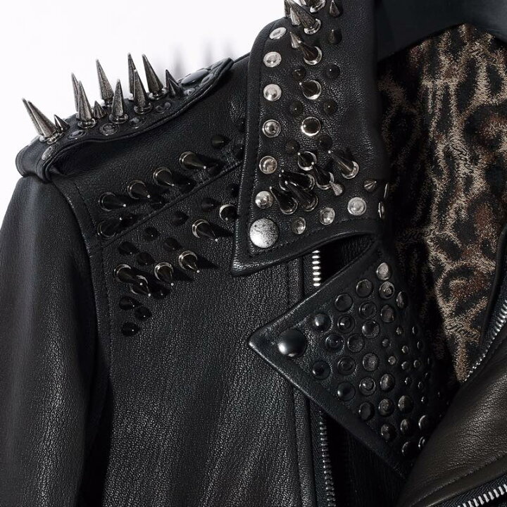 楽天市場】Roen / ロエン / 70000003 / STUDS RIDERS JKT / ライダース 