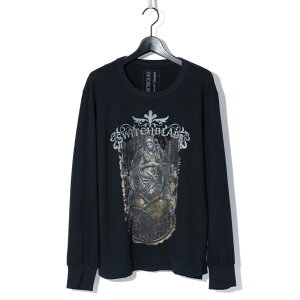 SWITCHBLADE / XCb`u[h / 1401110 / HEART OF MARIA L/S TEE / BLACK / HYDE / nCh / gbvX