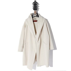 Cherry Sunburst / 1322C001 / OVERLOCK STITCHING SWEAT WARP HOODIE COAT / B:LIGHT BEIGE / �`�F���[�T���o�[�X�g / TOPS /�g�b�v�X