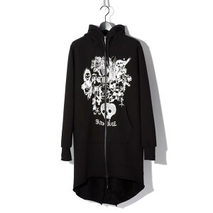 SWITCHBLADE / �X�C�b�`�u���[�h / 1501912 / SWITCHBLADE × MAXSIX GRAPHICS ART LONG PARKA / BLACK / HYDE / �n�C�h / �g�b�v�X