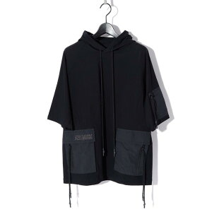 SWITCHBLADE / �X�C�b�`�u���[�h / 1601120 / TECH CARGO S/S PARKA / BLACK / HYDE / �n�C�h / TOPS