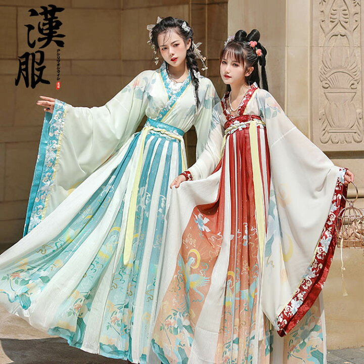 楽天市場】チャイナドレス 中華服 チャイナ風 普段着 漢服 夏 秋 春  