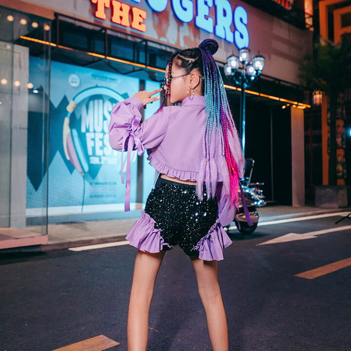 楽天市場 キッズダンス衣装 女の子 セットアップ ショート丈 トップス パンツ ヒップホップ ダンスファッション へそ出し 派手 ガールズ K Pop 韓国 演出服 舞台服演出 イベント 練習着 かっこいい 原宿 ストリート 上下 ステージ おしゃれ 普段着 子供服 可愛い 1 130