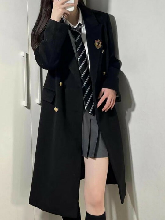 楽天市場】ロングコート ジャケット スーツ 卒業式 女の子 学生 大きい 