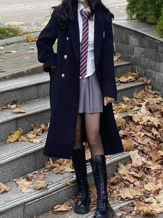 楽天市場】ロングコート ジャケット スーツ 卒業式 女の子 学生 大きい 