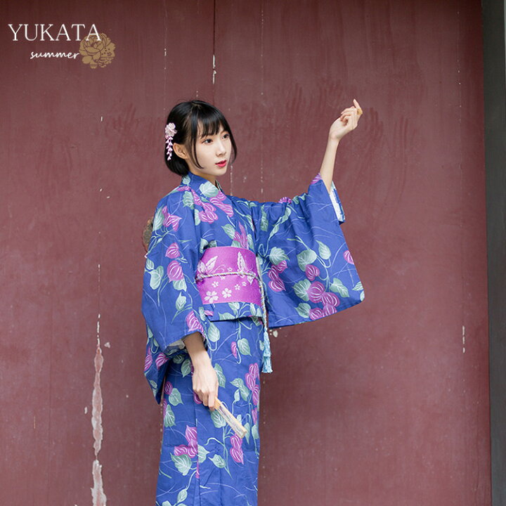 楽天市場】9点セット レディースゆかた 浴衣 ゆかた yukata セット 