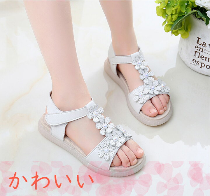 楽天市場 送料無料 キッズ サンダル 女の子 子供靴 フォーマル シューズ ジュニア シューズ ピアノ発表会 結婚式 子ども靴 フォーマル リボン スポーツサンダル ビーチサンダル かわいい おしゃれ 歩きやすい 軽量 子供 キッズ ジュニア 靴 入学式 卒業式 三五七