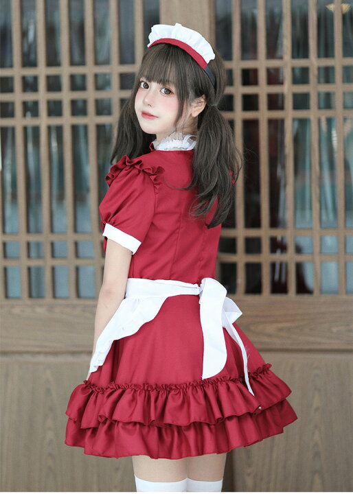 楽天市場】4カラー メイド服 ハロウィン コスプレ 仮装 大人 女性 