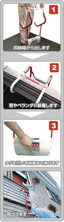 楽天市場】KL-2S 避難はしご 2階用ボックスセット : エイ・エヌ・エス 