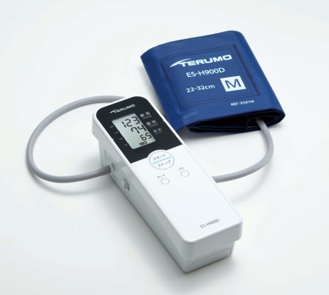 テルモ電子血圧計 ES-H900D 自動加圧式 上腕 医用 小型 簡単測定 日本製