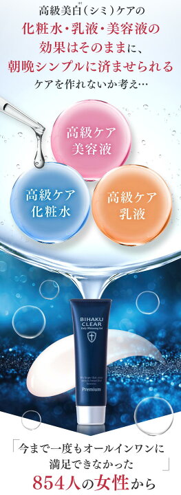 楽天市場】【公式】ビハククリアプレミアム 薬用美白 シミ消し  