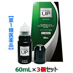 【第1類医薬品】【お得な3個セット】【東和薬品】ミノアップ60ml※お取り寄せになる場合もございます【RCP】
