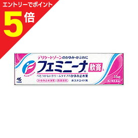 【ポイント5倍：お買い物マラソンと同時開催 ※要エントリー】【第2類医薬品】【小林製薬】フェミニーナ軟膏S 15g【セルフメディケーション税制 対象品】