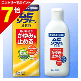【ポイント7倍：1月まるまるお得 ※要エントリー】【第3類医薬品】【池田模範堂】ムヒソフトGX 乳状液 120ml【セルフメディケーション税制 対象品】