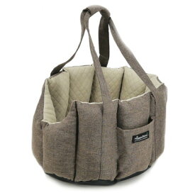 【ペットプロジャパン】HappyDays ドライブベッド＆キャリー ブラウン ★ペット用品 ※お取り寄せ商品